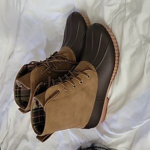 Women's Brown Duck Boots